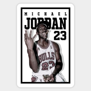 Michael Jordan 23 Legendary Sticker